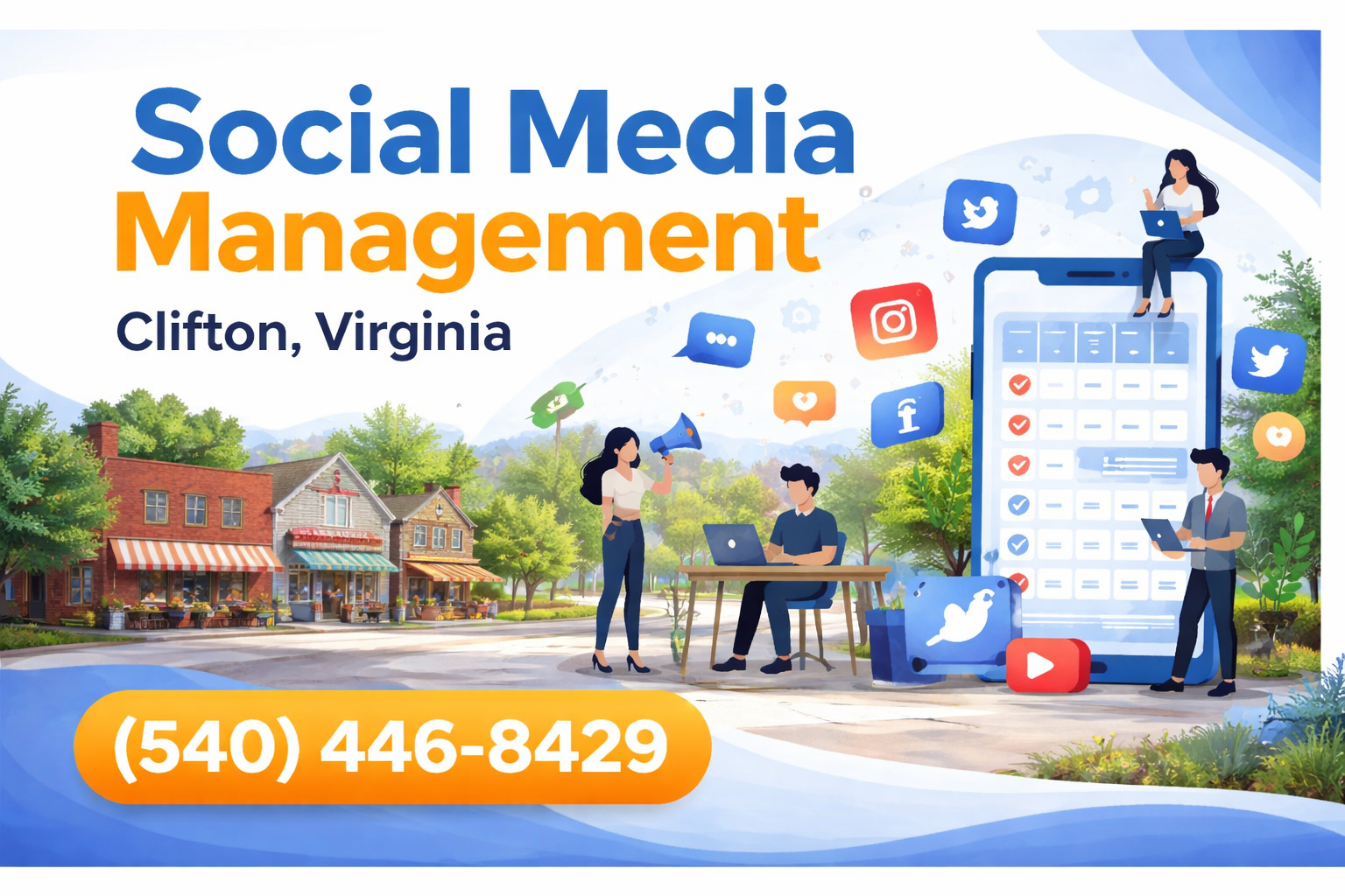 Social Media Management in Clifton