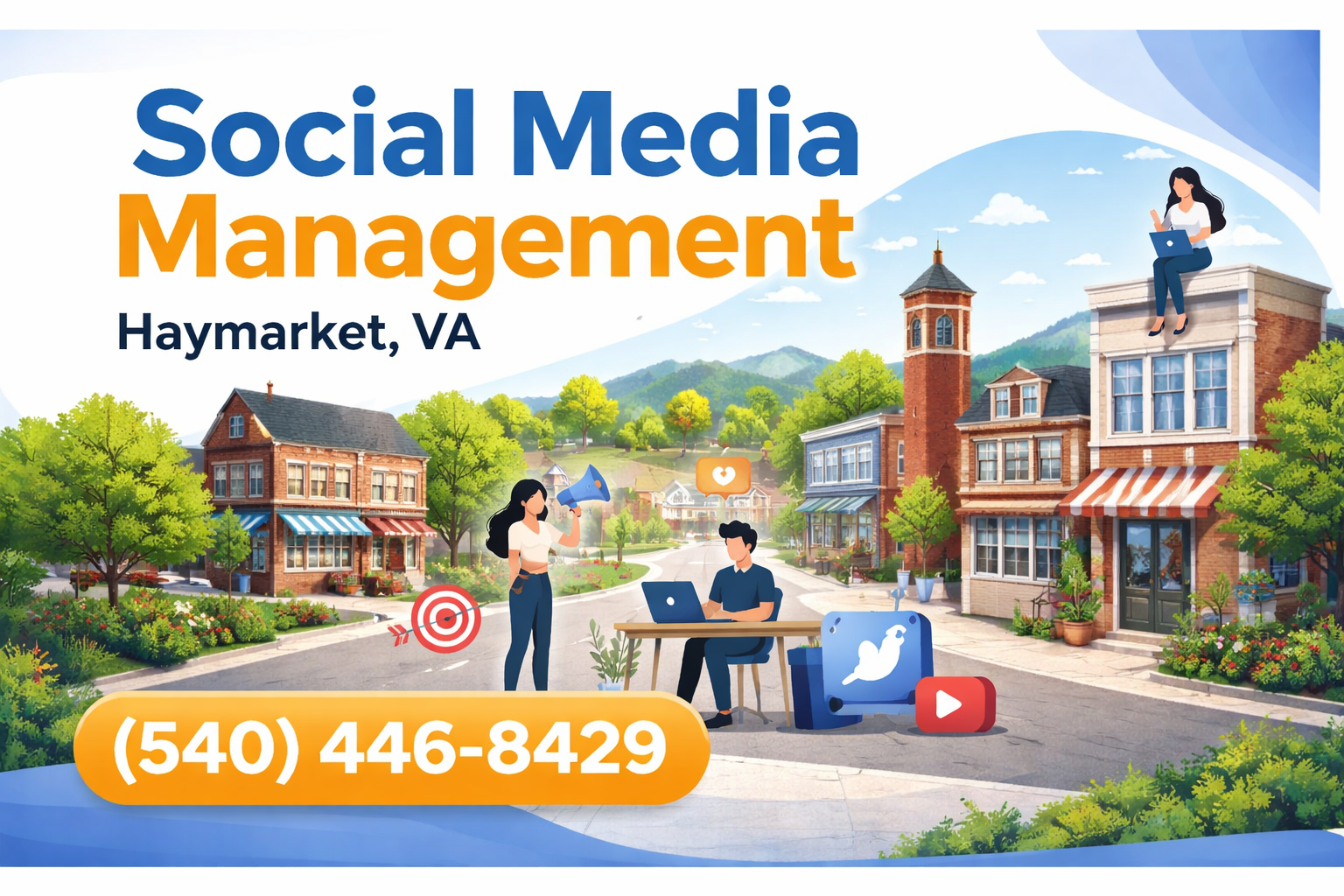 Social Media Management in Haymarket