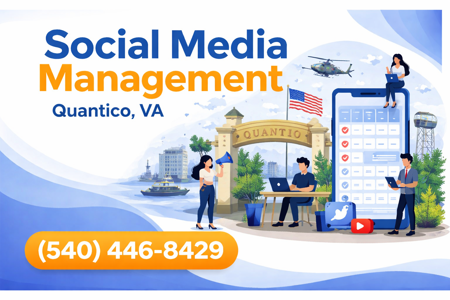 Social Media Management in Quantico