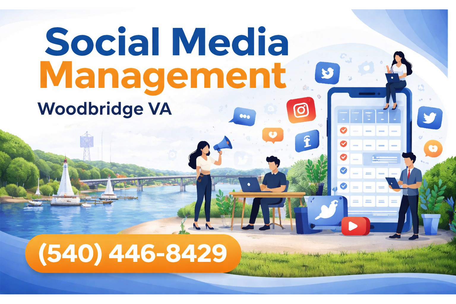Social Media Management in Woodbridge